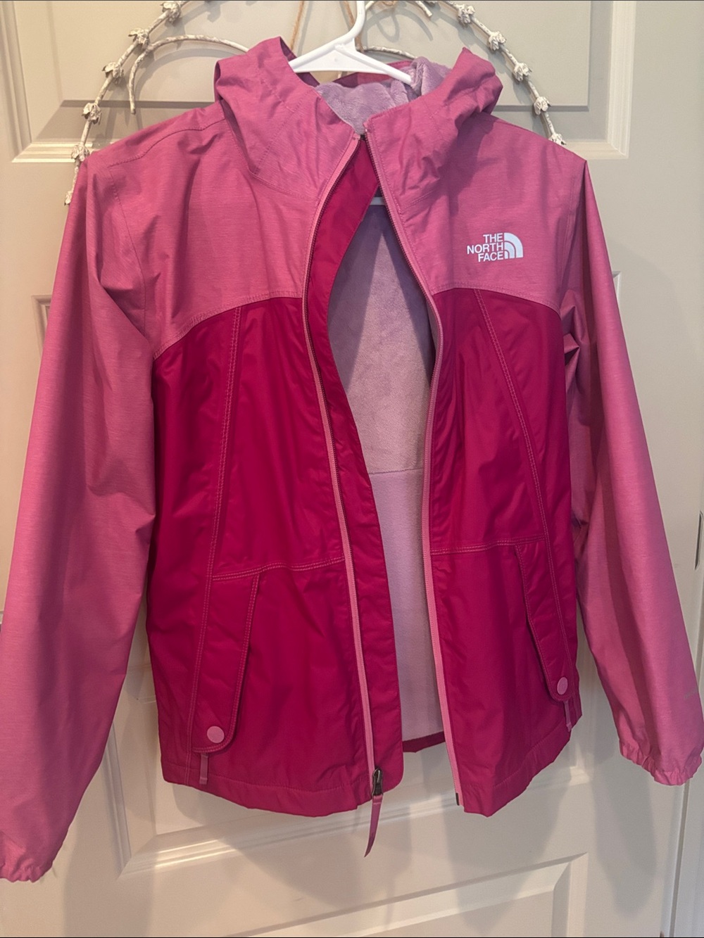 The North Face Women's Two-Tone Pink Ski Jacket